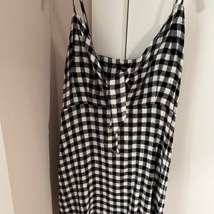 PLAID RAILS SUNDRESS